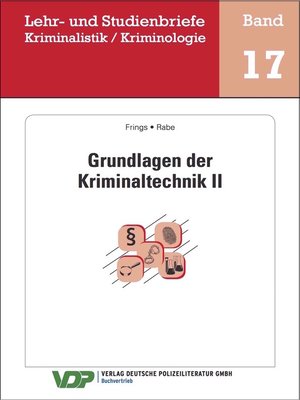 cover image of Grundlagen der Kriminaltechnik II